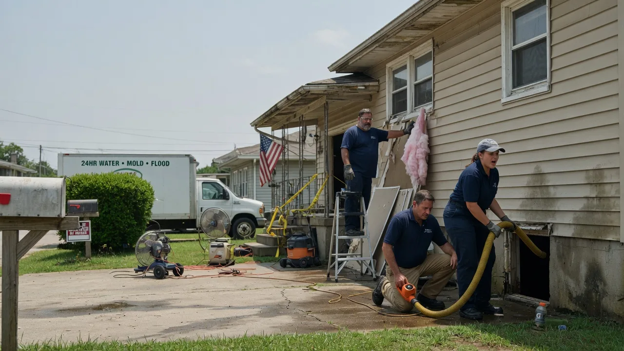 Water Damage Repair in Connelly Springs, NC near me